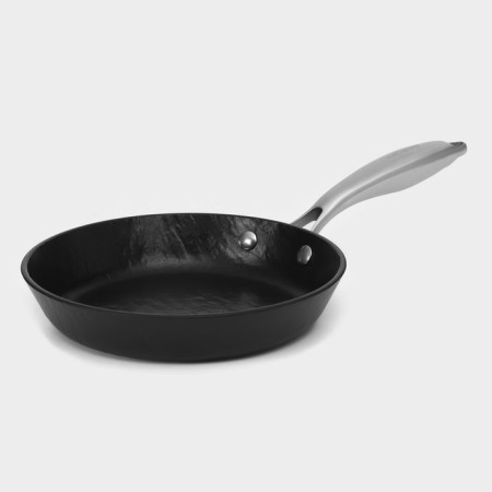 Pan Magistro Rock Stone, D = 20 cm, h = 4 cm, anti -stick coating, induction, black color-2