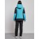 Ski costume female winter, size 46, blue color