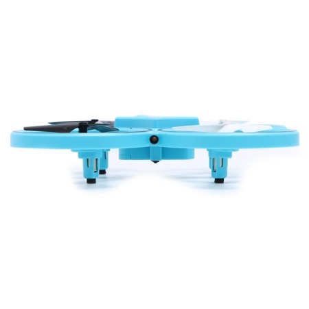 A Quadrocopter Radio Management Drone, backlight, works from the battery, the color is blue-1