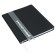 Universal diary for grades 1-11 Lenta, solid cover of artificial leather, applique, silkography, liesse, 48 sheets, black