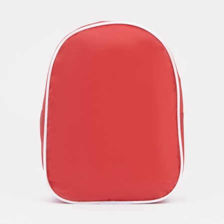 Cosmetic bag with lightning, red color-2
