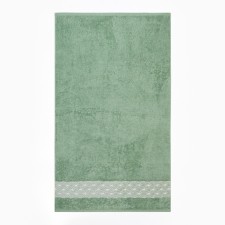 Новый год. Символ года. Змея. Полотенце махровое Silver snake 50х80см, цвет зелёный, 360г/м, хл100%