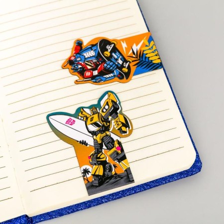 Postcard with magnetic bookmarks Transformers, 3 pcs.-1