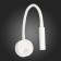 Wall lamp ST LUCE. ST653.531.01. 1x3 W, LED, 3000K, 150 LM, 36x6.3x42.5 cm, white color