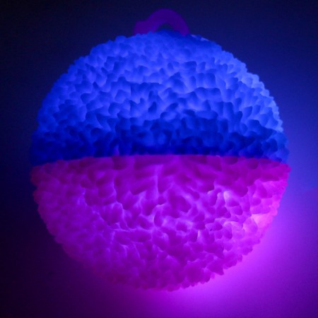 Ball children's rubber hornet light “cat”, Mix color, in showbox-3