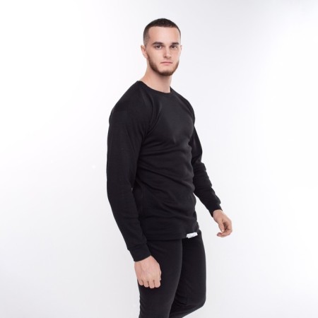 Male thermal underwear (jumper, pants) was launched, black color, size 52-54-3