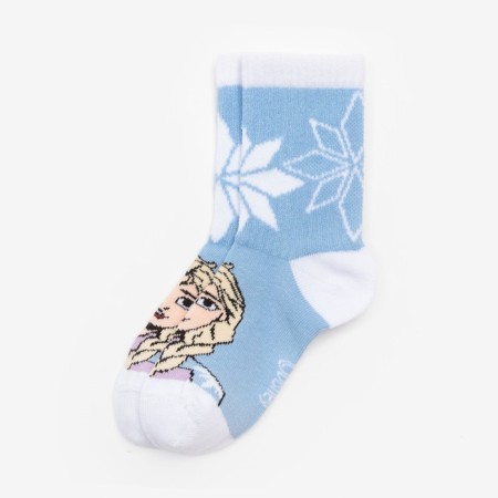 Children's socks "Elsa", cold heart, size 16-18 cm-3