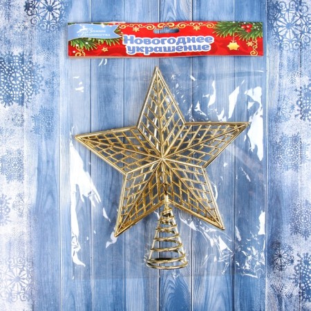 Top "Star Pester" 20.5x19 cm, gold-1