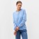 Female sweatshirt, blue color, size 50