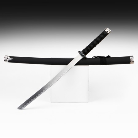 Souvenir weapon "Katana Orochi" 89 cm, blade 46 cm, scabbard, black, matte, b/stands