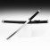 Souvenir weapon "Katana Orochi" 89 cm, blade 46 cm, scabbard, black, matte, b/stands