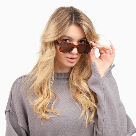 Sunglasses "OneSun", UV 400, pipe 15 cm, width 14 cm, lens 3.7 x 4.5 cm-1