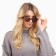 Sunglasses "OneSun", UV 400, pipe 15 cm, width 14 cm, lens 3.7 x 4.5 cm