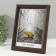 Photo frame plastic 15x20 cm "Staircase with rhombuses" Chocolate 2x18x23 cm