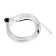 Neon thread for lighting salon, white, 1 m
