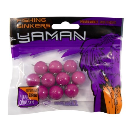 Cargo Cheburashka painted collapsible Yaman 10 pcs., 24 g, purple-4
