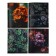 A notebook of 96 sheets in the Calligrata Floristics cage, cover cardboard chrome-erzatz, block No. 2, whiteness 75% (gray sheets), mix