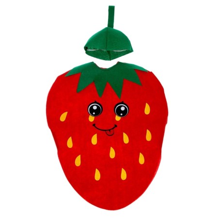 Carnival set "Fun strawberries", felt-6