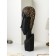 Figure "Face", polystone, 82 cm, black-gold color