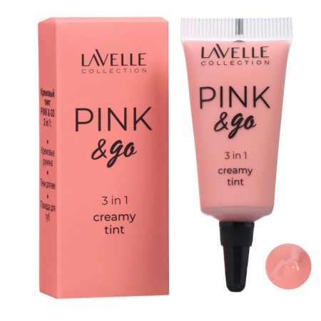 Cream Tint Lavellecollection Pink & Go 3 in 1, tone 02
