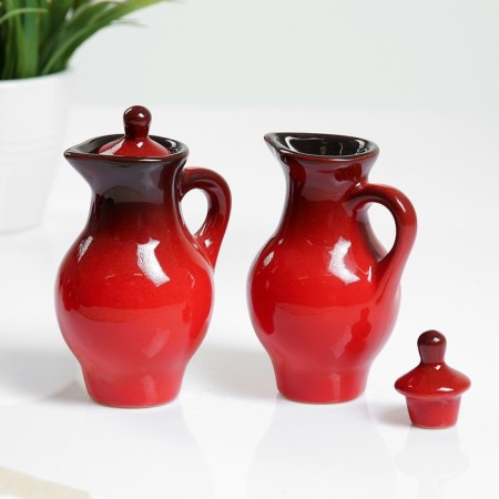 Set for spices "premium maxi" 8 items, red-5