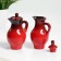 Set for spices "premium maxi" 8 items, red