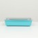 Toilet with a net, 35.5x26x7 cm, gray/turquoise