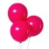 Latex ball 12 ", pastel, in a set of 100 pcs., Fuchsia color
