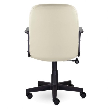 A chair for the operator Brabix Top MG-333, with armrests, leatherette, beige (Z-21)-5