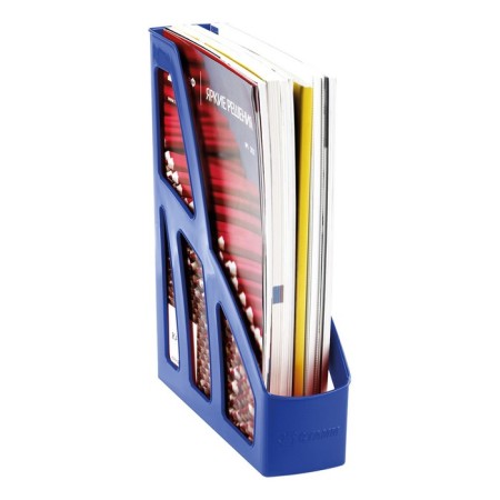 Paper tray Vertical Istanm Leader, blue, width 75mm-6