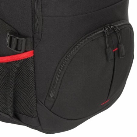 Germanium "S-06" university, compacted back, lightweight, black, 46x32x15 cm, 226953-18