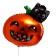 Foil ball 26 "Pumpkin and black cat"