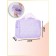 Lightning cosmetic bag, lilac color