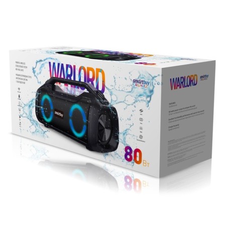 Portable acoustics Smartbuy SBS-5340 Warlord 80W, Bluetooth, USB, Powerbank-2
