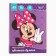 Color paper, A4, 16 sheets, 16 colors, non -stated, bilateral, on paper, 48 g/m², Minnie Mouse