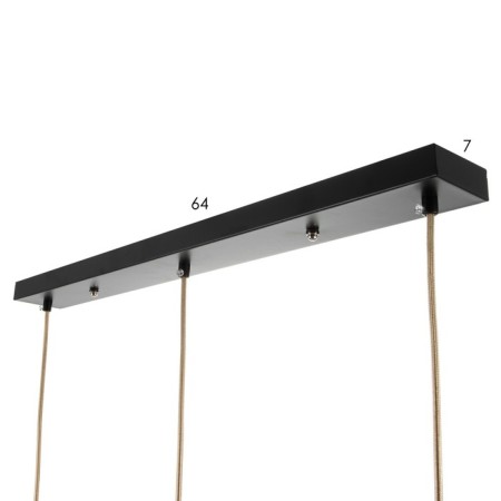 Bayerlux lamp "Christie" 3xg9 black 78x20x20-100 cm-6