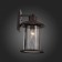 Street wall lamp ST LUCE. SL080.401.01. Lastero. 1x60 W, E27, 23x39.2 cm, dark coffee color