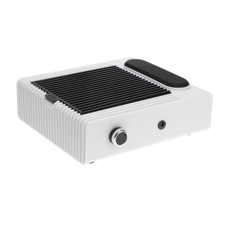 Vacuum cleaner for manicure LMP-02, 80 watts, 4000 rpm, 1 filter, white