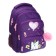 School backpack, 39 x 30 x 20 cm, Grizzly, ergonomic back, + keychain, purple