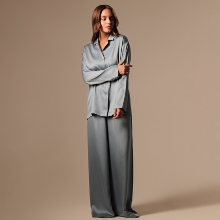 Home suit (shirt and trousers) SL Home p. XL, blue-4