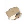 Bag Cross-Body Women's, genuine leather, Ludor beige, 23x9x16 cm