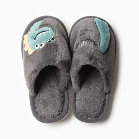 Slips children's size 30-31, gray color-4