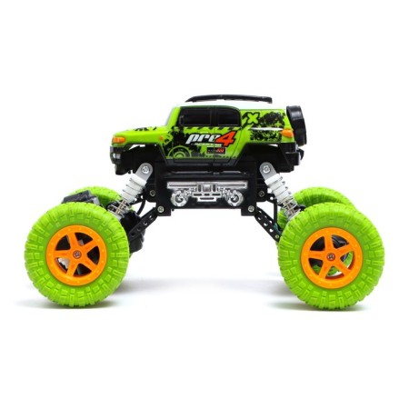 Radio -controlled jeep "Krauler", works on the battery, the color is green-1
