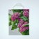 Package "Lilac color", polyethylene, with a loop pen, 35 x 28 cm, 55 μm