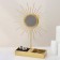 Sun adornment stand 18 × 8 × 31, mirror, gold color