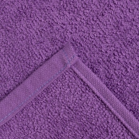 A set of terry decorative napkins Ethel "heart", 30 × 30 cm - 4 pcs, lilac, 100% cotton-3