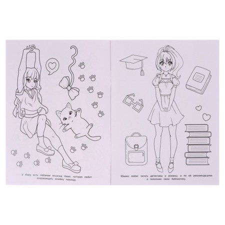 Coloring "manga-girls"-3