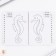 Set: a double notebook with tasks and the pen "The most cool"