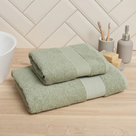 Trick Tenier Lovelife "Tenderness" 50*90 cm, central olive, 100% cotton, 450 g/m2