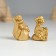 Souvenir Polystone "Snake of Good luck with wealth" MIX 3.3x3x4 cm